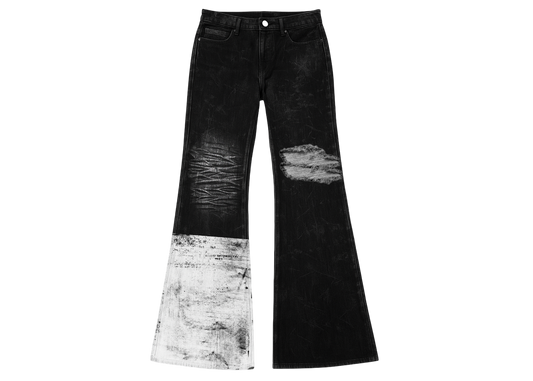 "Recovery" Flared jeans